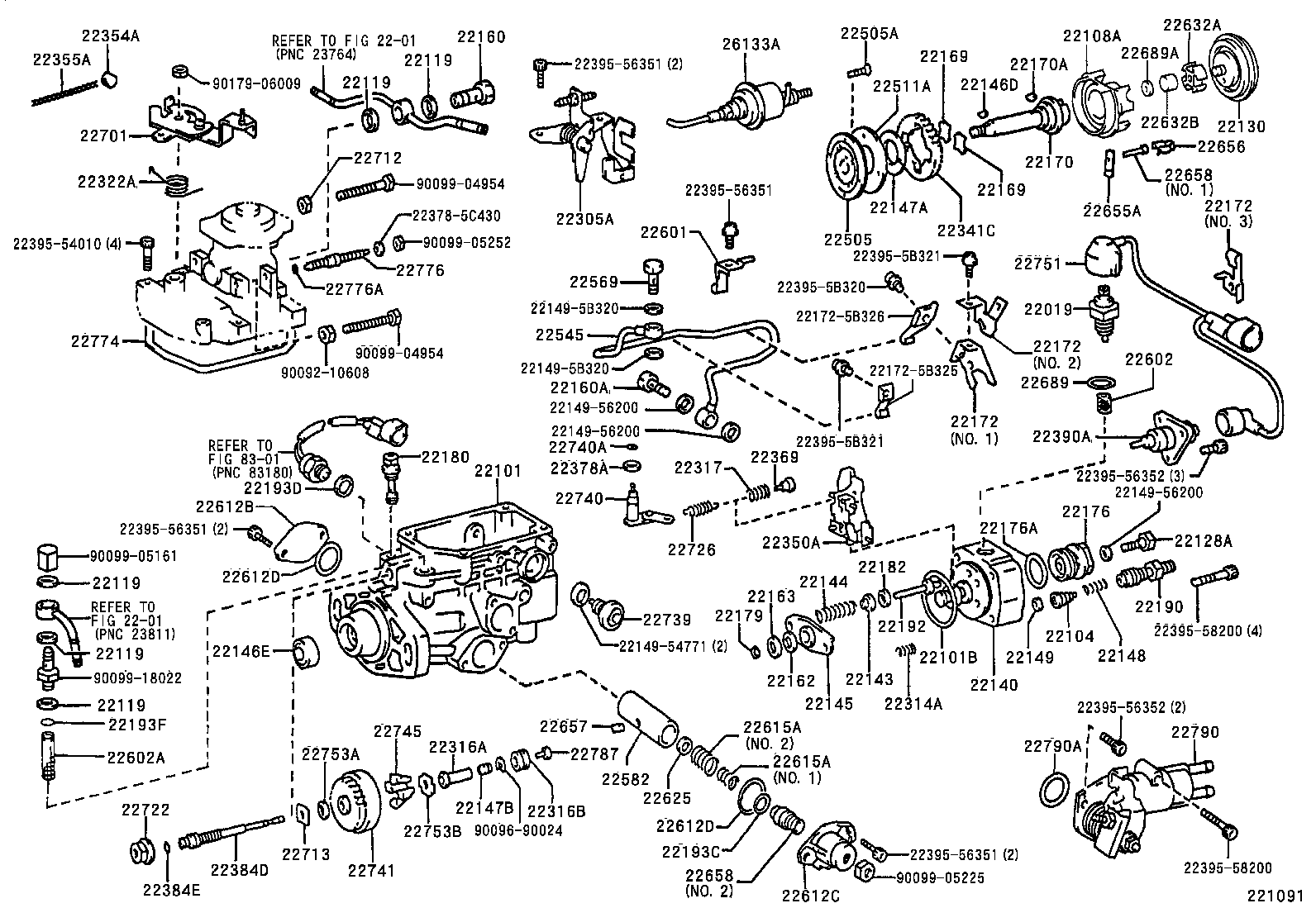  DYNA 150 TOYOACE G15 |  INJECTION PUMP BODY