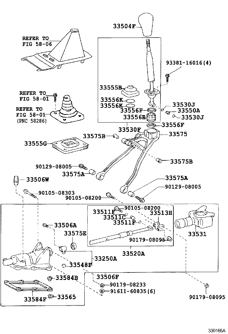  CHASER |  SHIFT LEVER RETAINER
