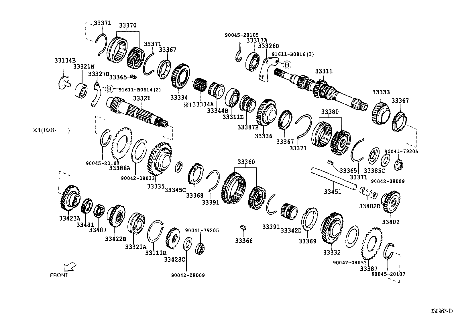  DUET |  TRANSMISSION GEAR MTM