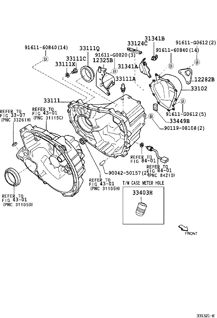  DUET |  CLUTCH HOUSING TRANSMISSION CASE MTM