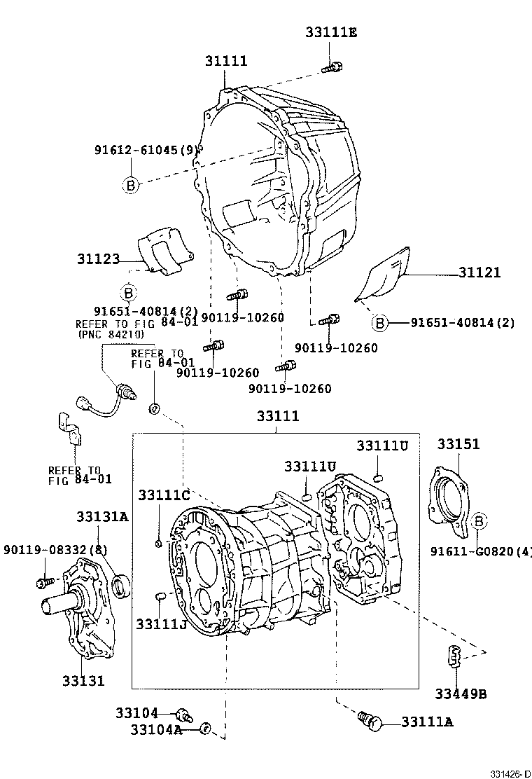  VEROSSA |  CLUTCH HOUSING TRANSMISSION CASE MTM