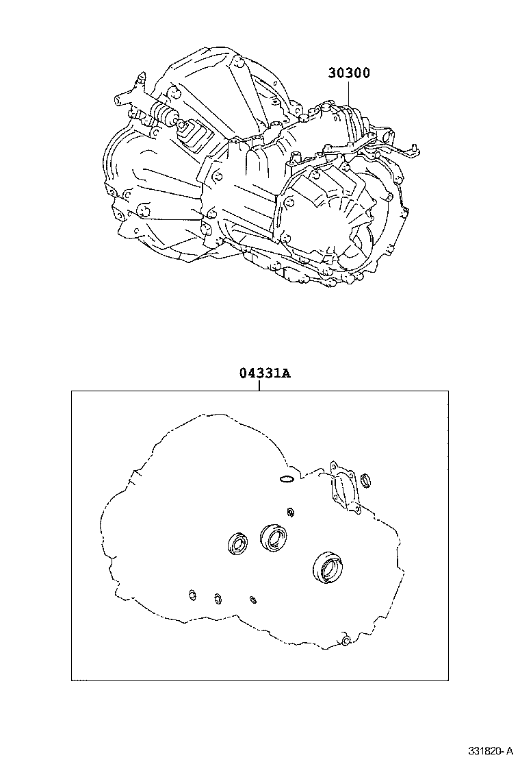  VOLTZ |  TRANSAXLE OR TRANSMISSION ASSY GASKET KIT MTM