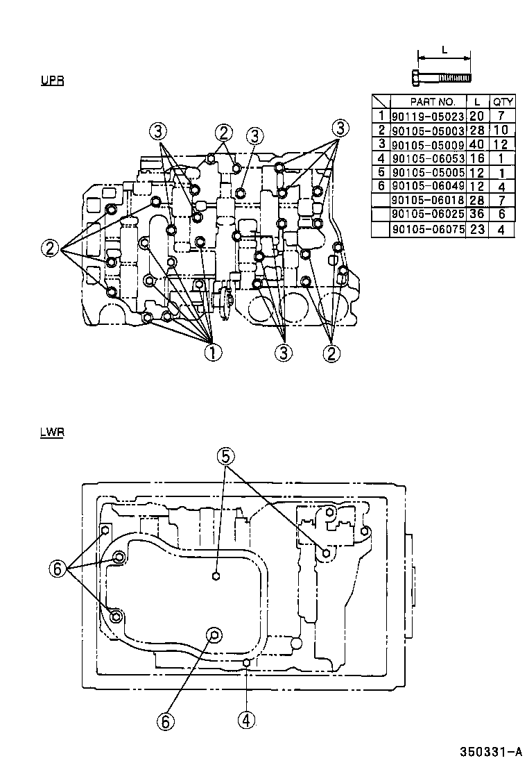  CRESTA |  VALVE BODY OIL STRAINER ATM