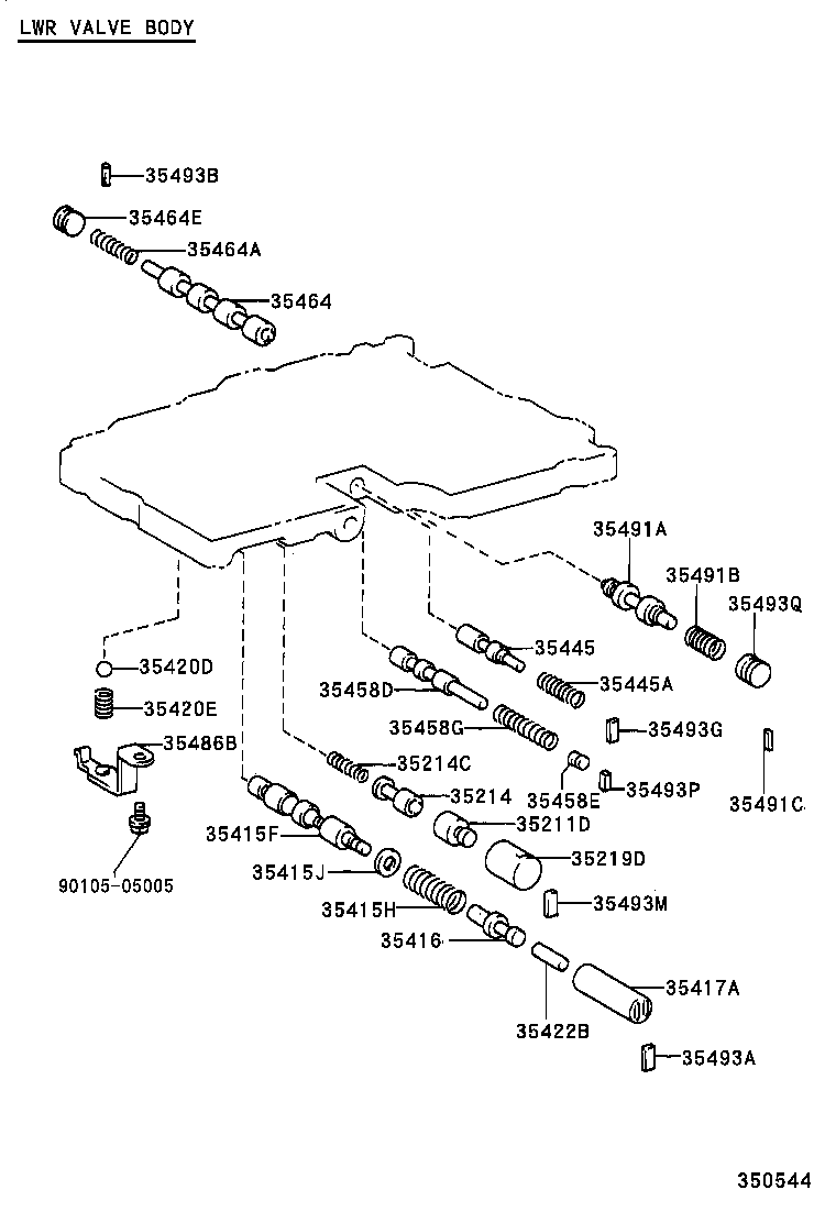  CROWN CROWN MAJESTA |  VALVE BODY OIL STRAINER ATM