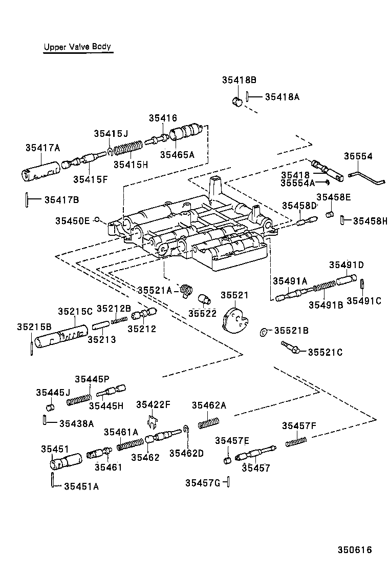  RAUM |  VALVE BODY OIL STRAINER ATM