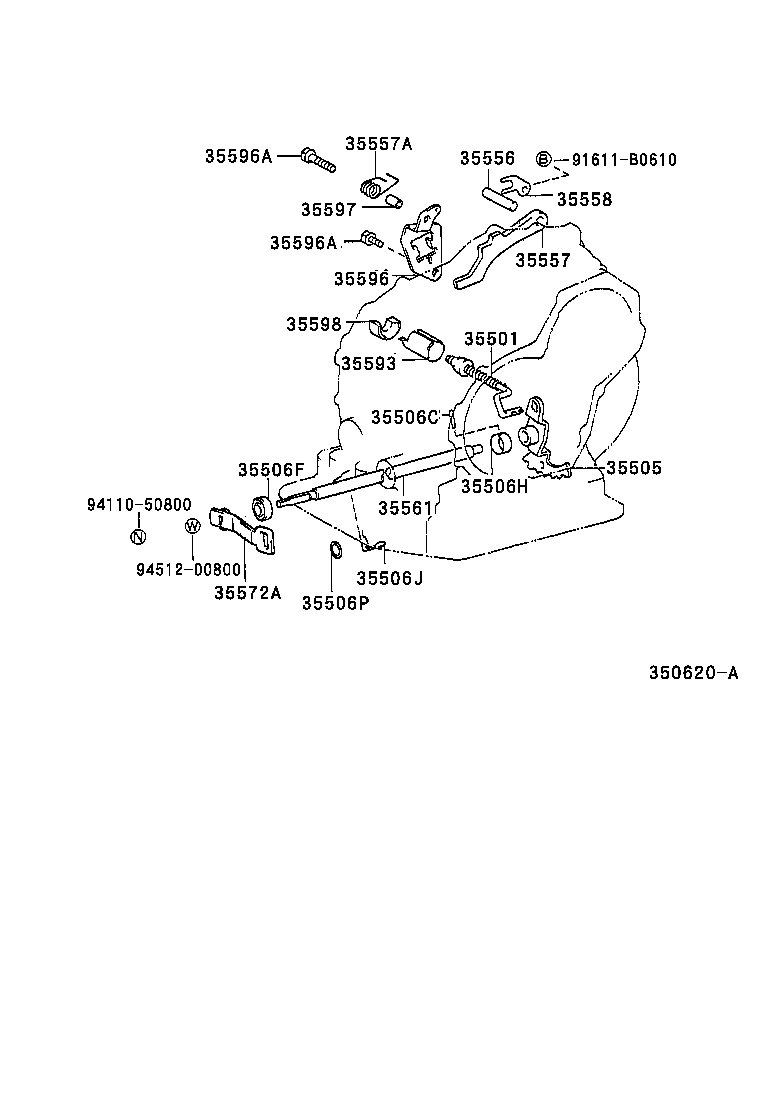  RAUM |  THROTTLE LINK VALVE LEVER ATM
