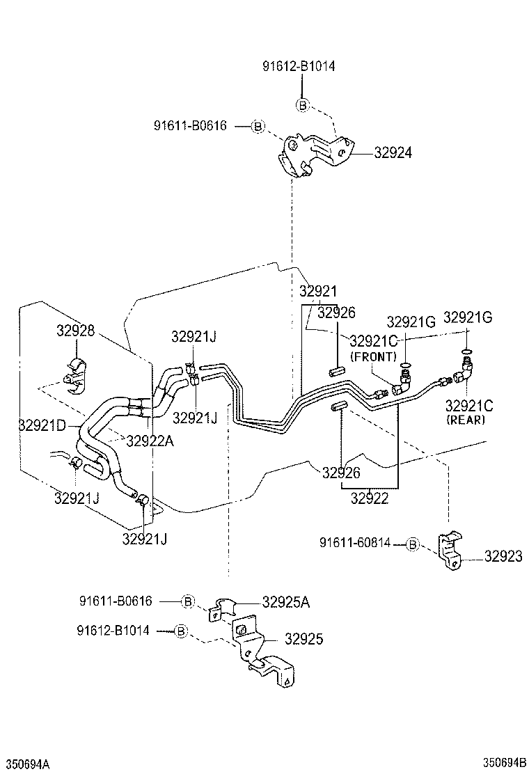 GRANVIA GRAND HIACE |  OIL COOLER TUBE ATM