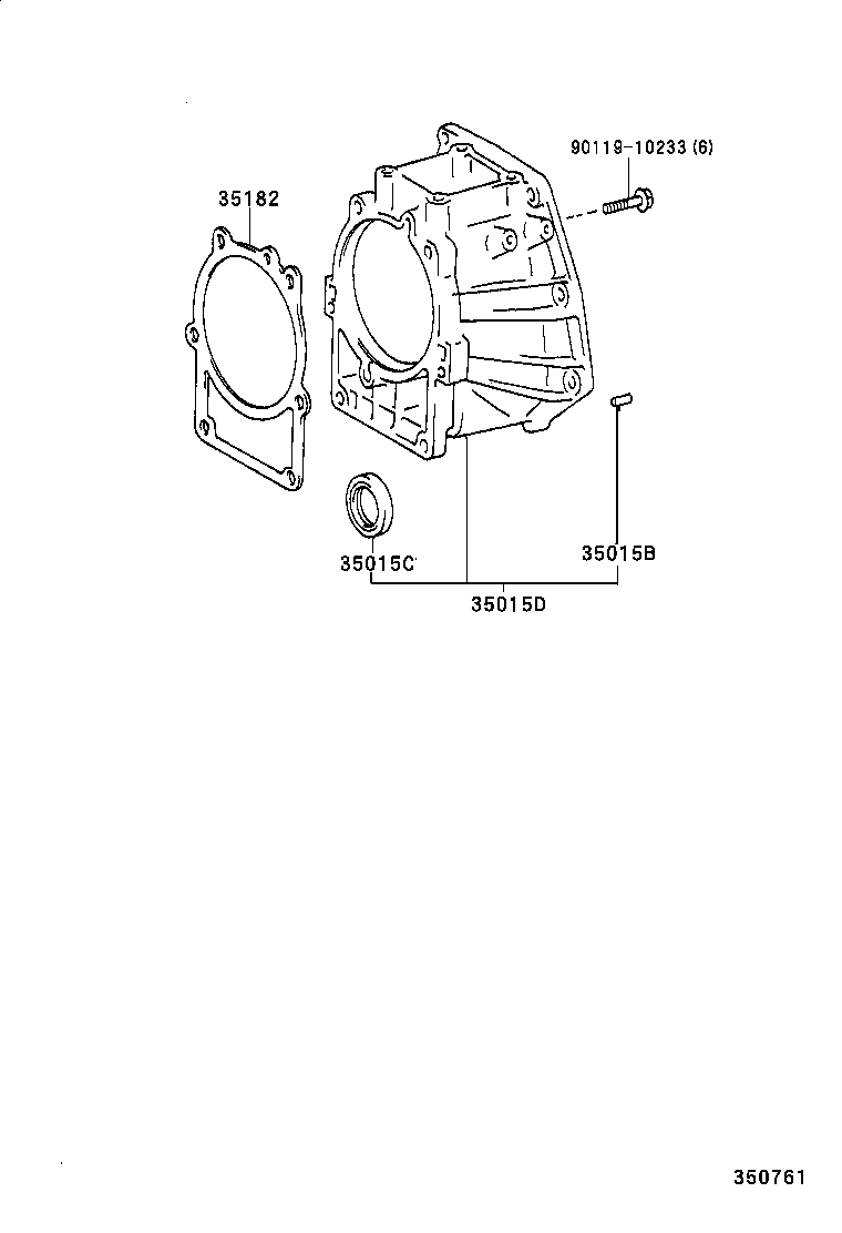  DYNA 150 TOYOACE G15 |  EXTENSION HOUSING ATM