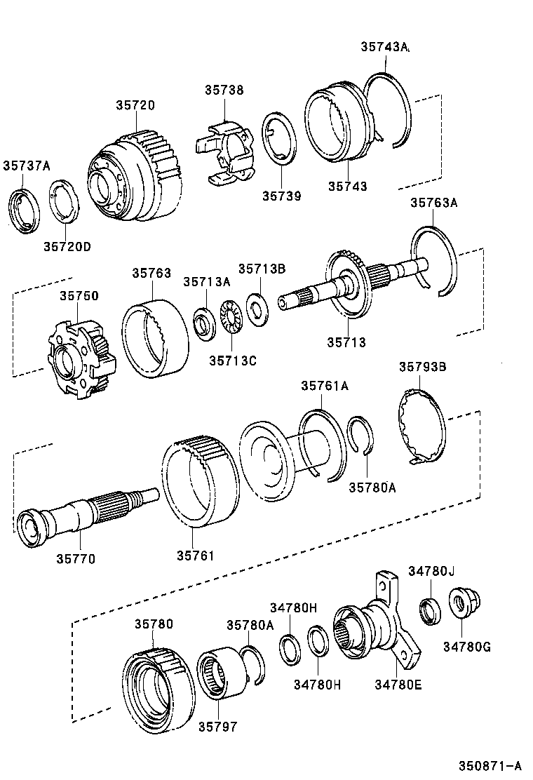  CROWN CROWN MAJESTA |  PLANETARY GEAR REVERSE PISTON COUNTER GEAR ATM