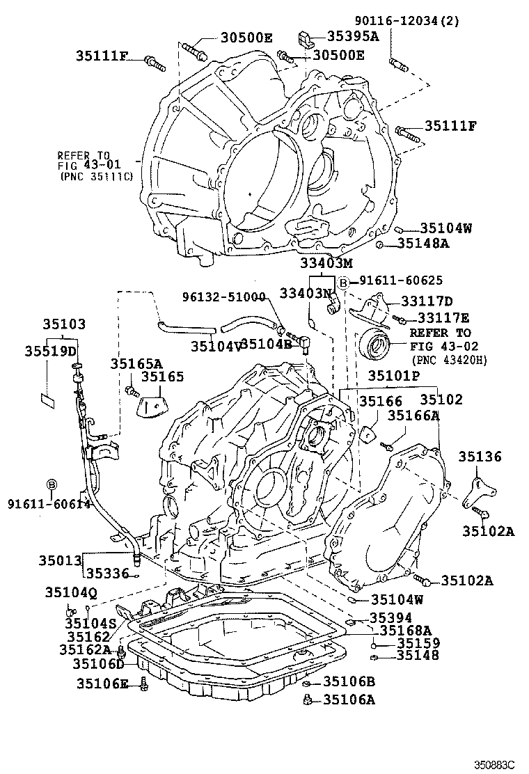  RAUM |  TRANSMISSION CASE OIL PAN ATM