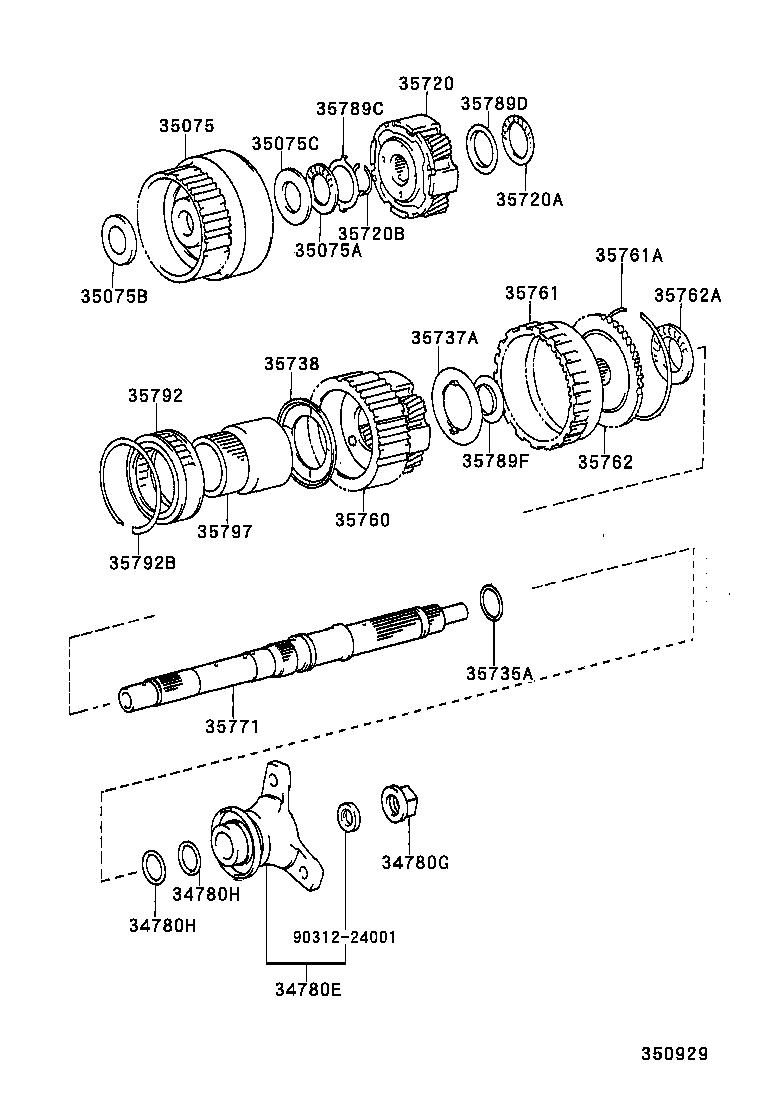  ARISTO |  PLANETARY GEAR REVERSE PISTON COUNTER GEAR ATM