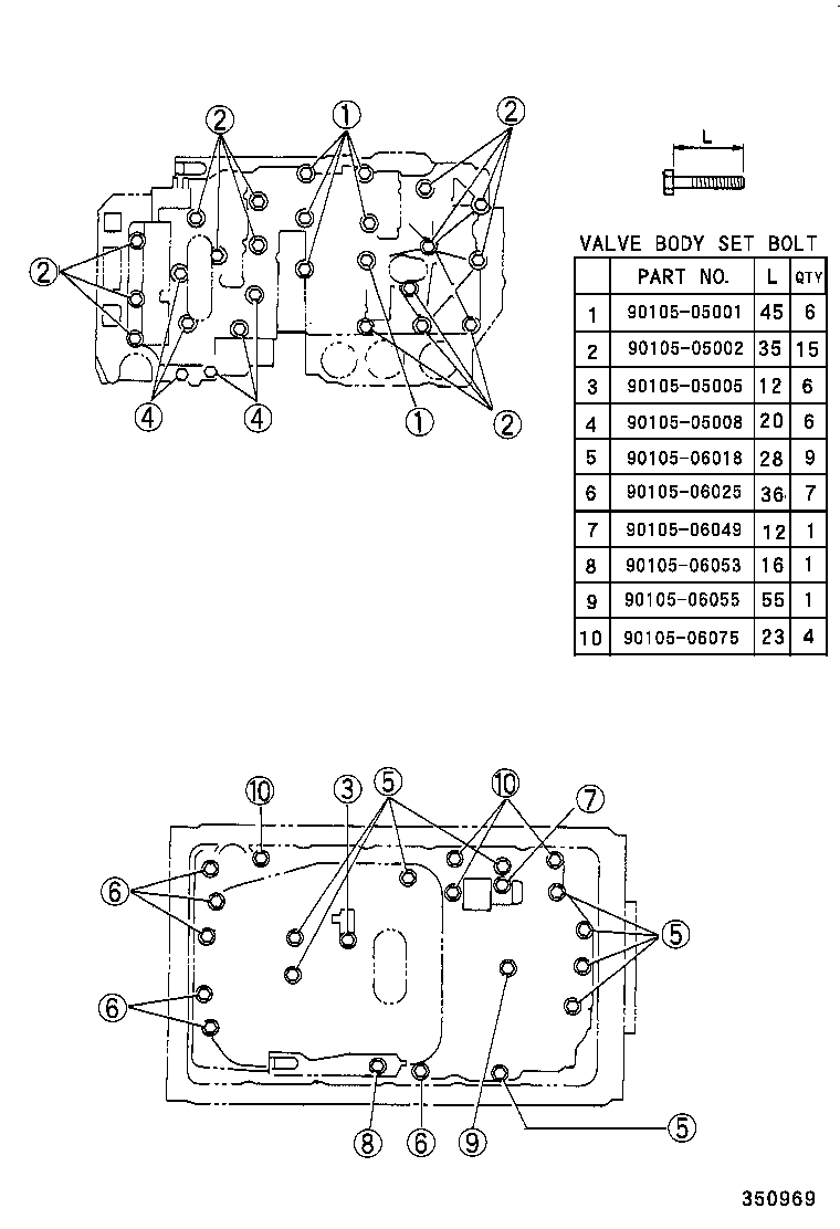  SUPRA |  VALVE BODY OIL STRAINER ATM