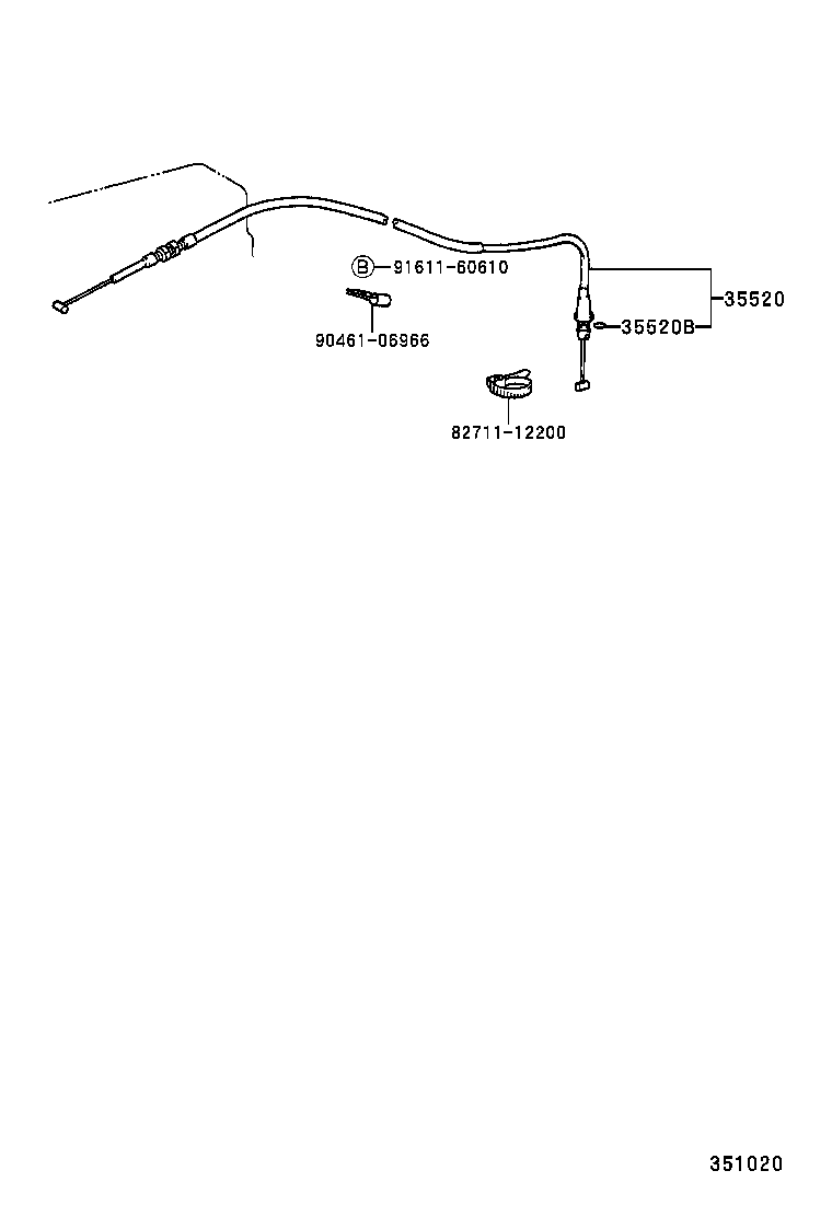  LITE TOWNACE TRUCK |  THROTTLE LINK VALVE LEVER ATM