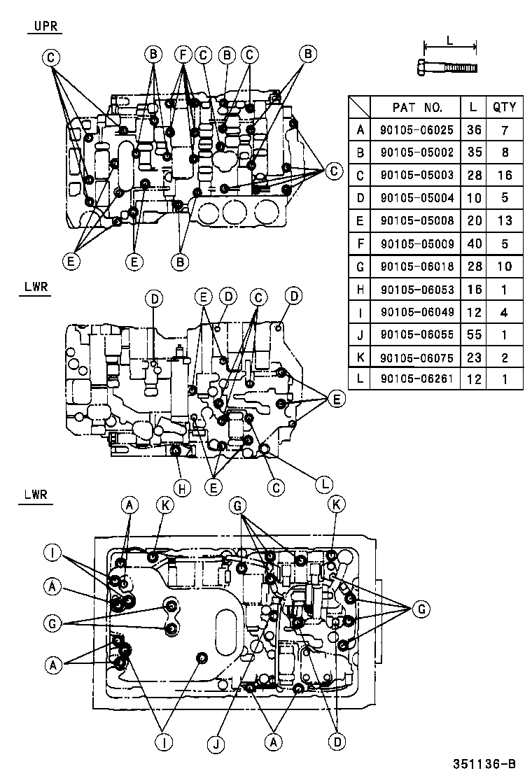  MARK 2 |  VALVE BODY OIL STRAINER ATM