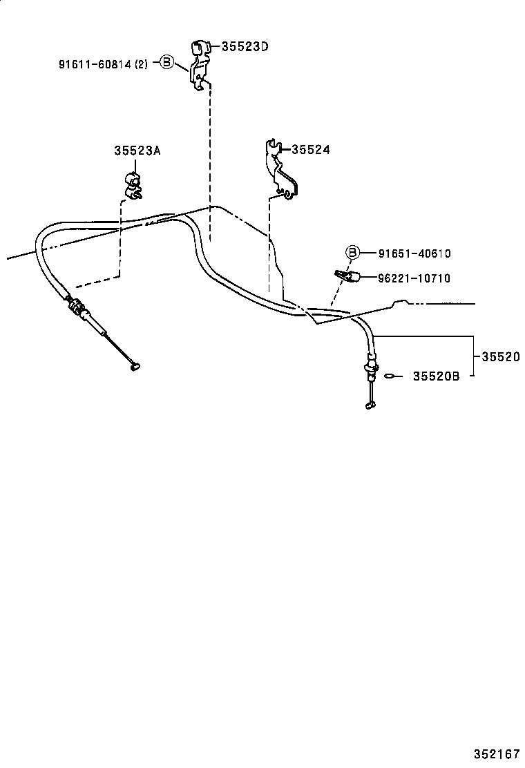  REGIUS TOURING HIACE |  THROTTLE LINK VALVE LEVER ATM