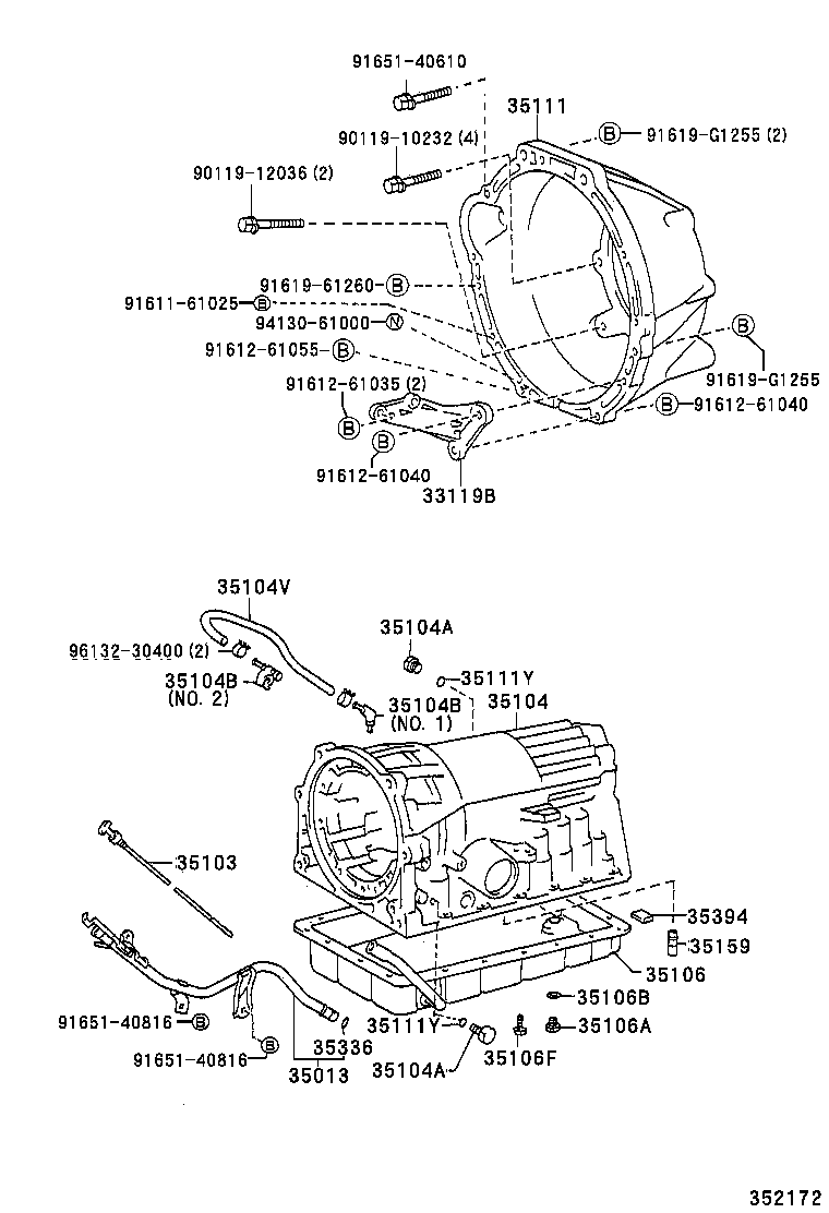  REGIUS TOURING HIACE |  TRANSMISSION CASE OIL PAN ATM