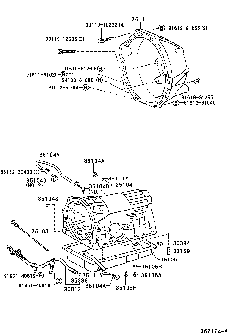  REGIUS TOURING HIACE |  TRANSMISSION CASE OIL PAN ATM