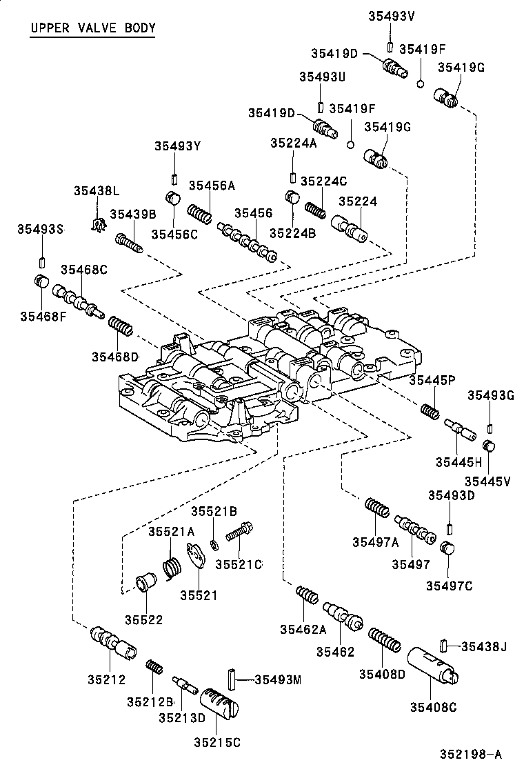  GRANVIA GRAND HIACE |  VALVE BODY OIL STRAINER ATM