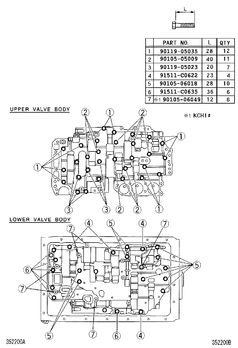  GRANVIA GRAND HIACE |  VALVE BODY OIL STRAINER ATM