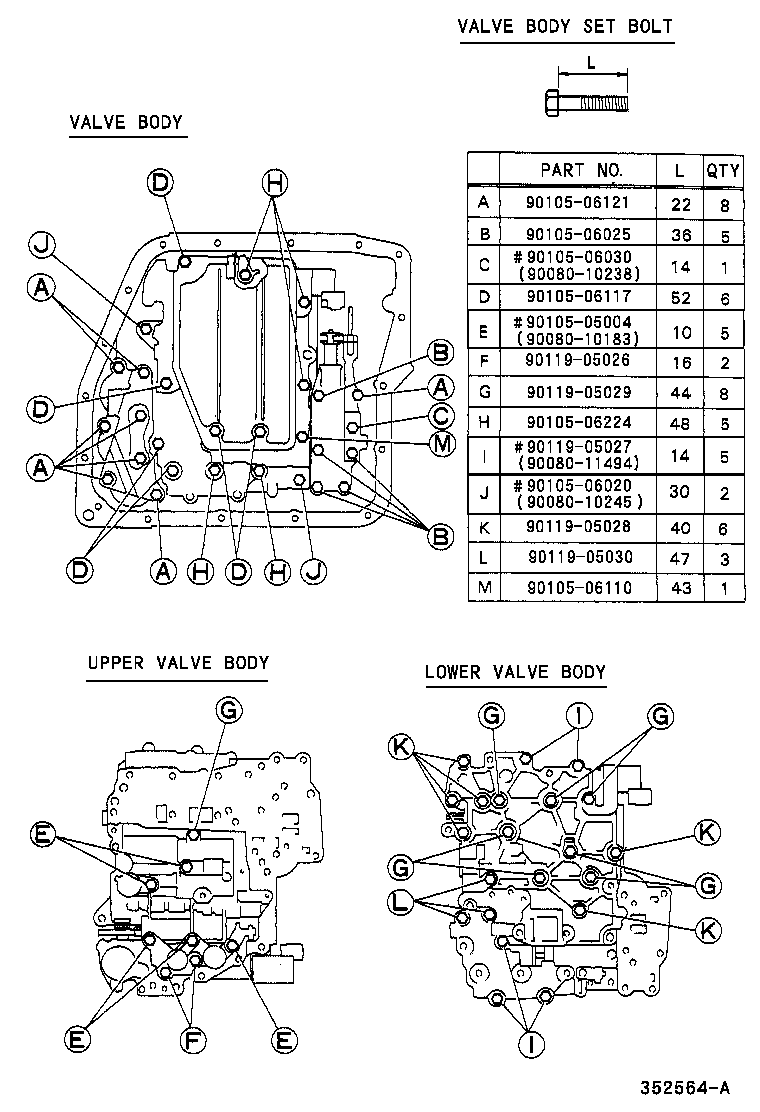  PRONARD |  VALVE BODY OIL STRAINER ATM