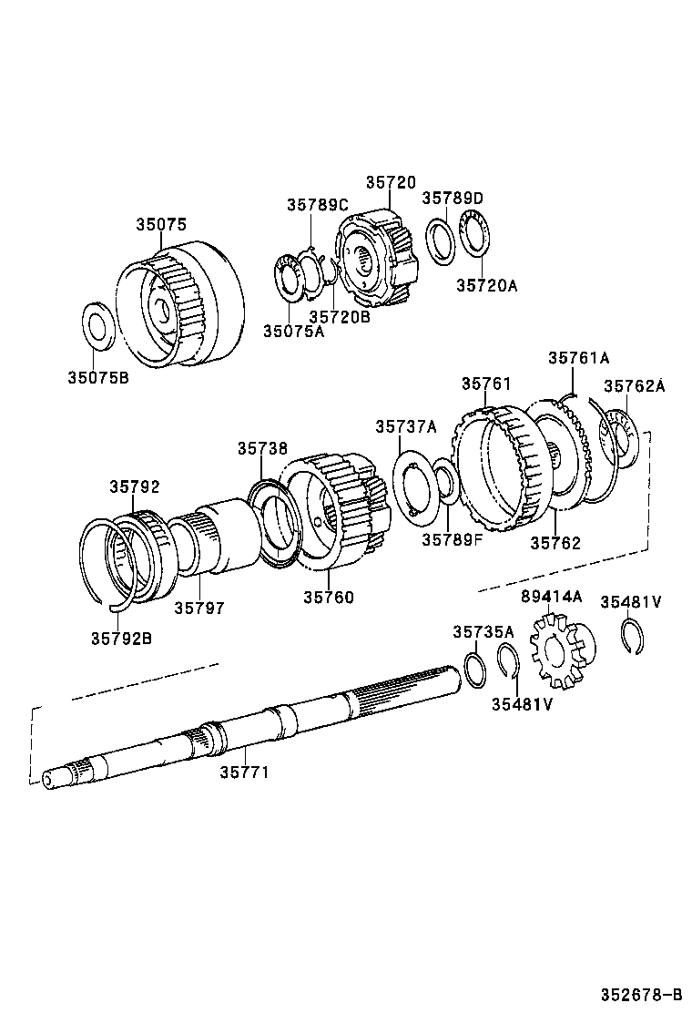  ORIGIN |  PLANETARY GEAR REVERSE PISTON COUNTER GEAR ATM