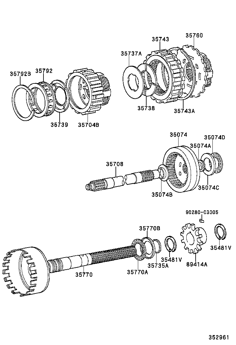  VEROSSA |  PLANETARY GEAR REVERSE PISTON COUNTER GEAR ATM