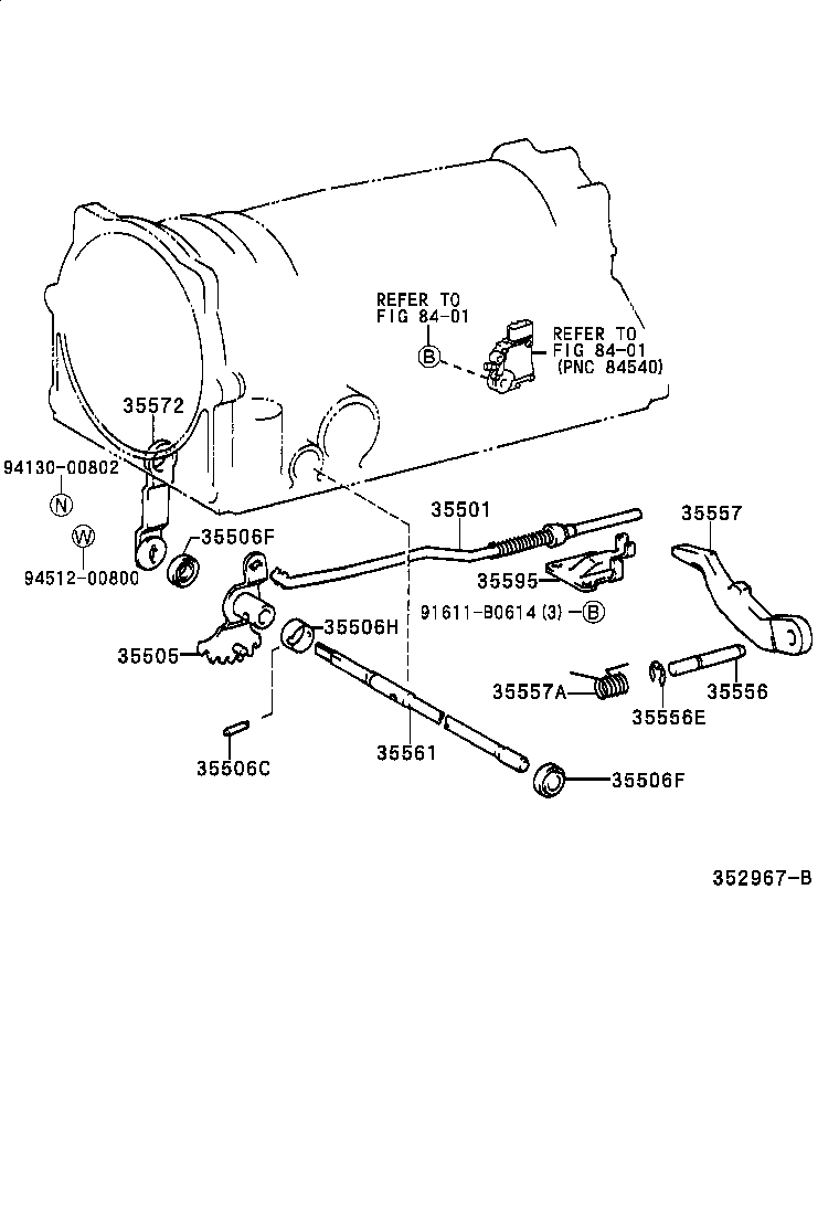  VEROSSA |  THROTTLE LINK VALVE LEVER ATM