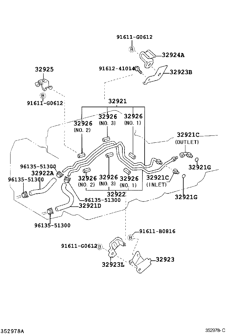  VEROSSA |  OIL COOLER TUBE ATM