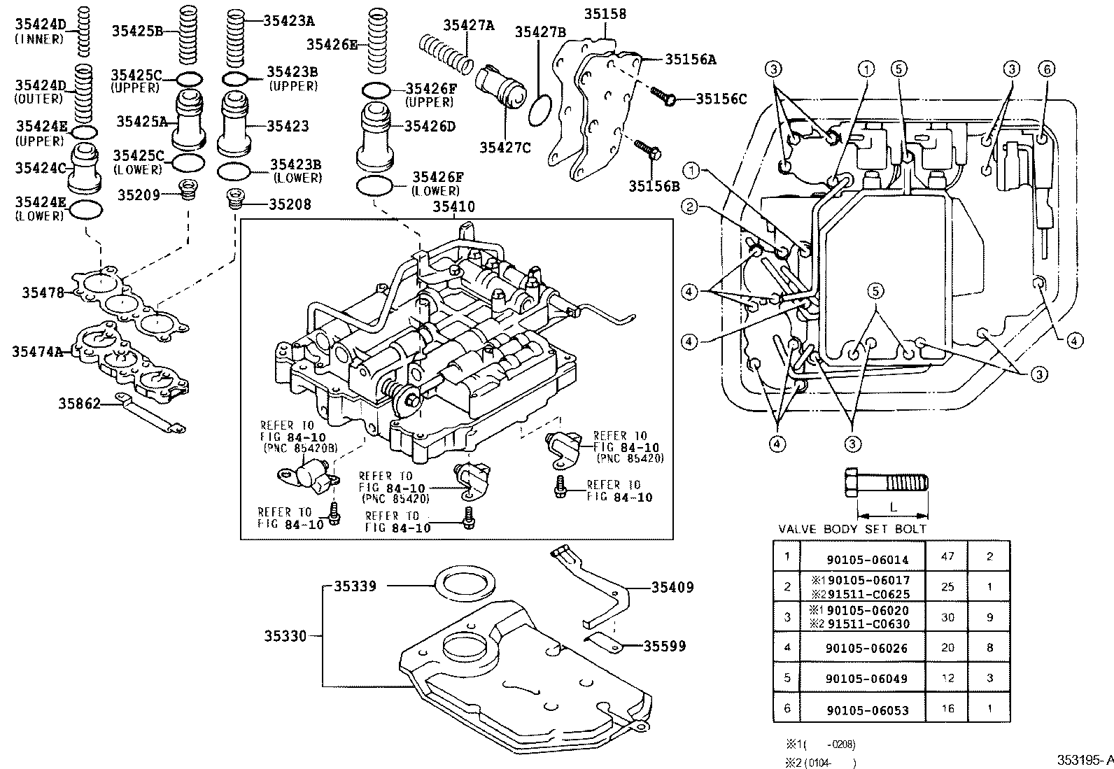  GAIA |  VALVE BODY OIL STRAINER ATM