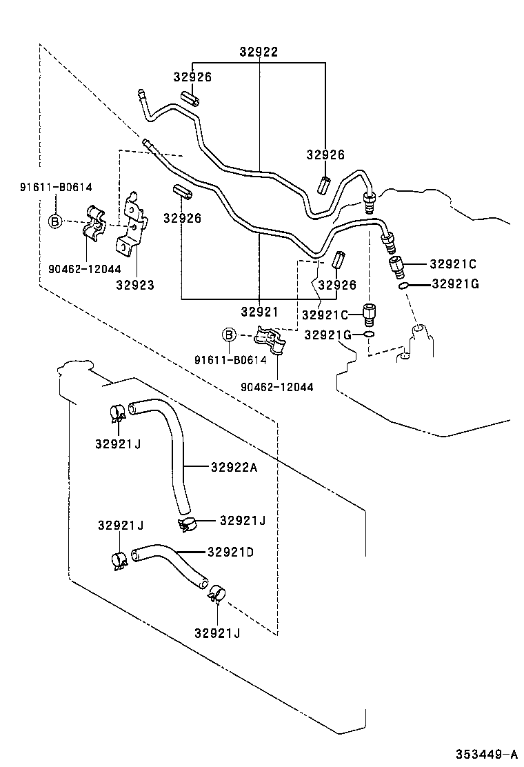  VISTA VISTA ARDEO |  OIL COOLER TUBE ATM