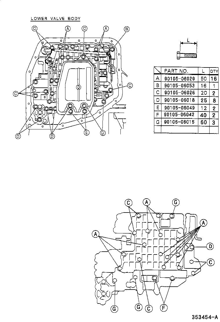  VISTA VISTA ARDEO |  VALVE BODY OIL STRAINER ATM