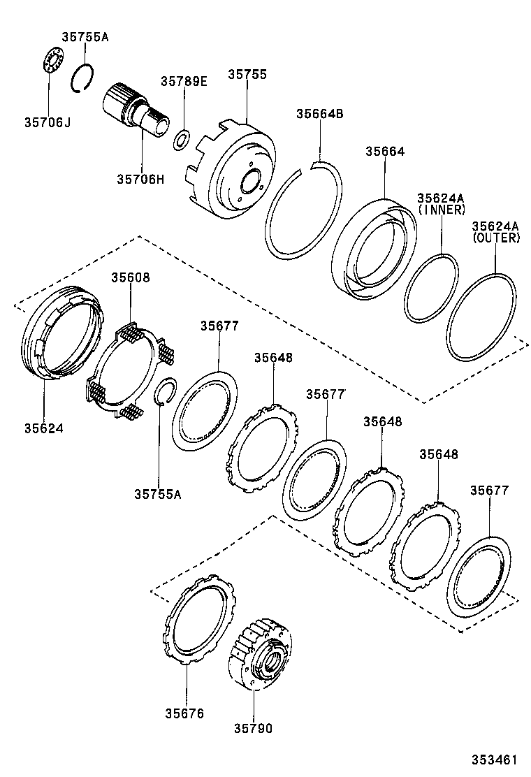  VISTA VISTA ARDEO |  CENTER SUPPORT PLANETARY SUN GEAR ATM