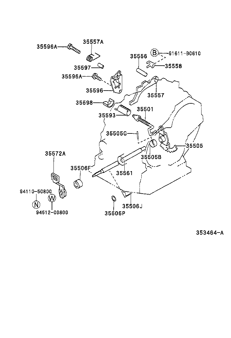  VISTA VISTA ARDEO |  THROTTLE LINK VALVE LEVER ATM