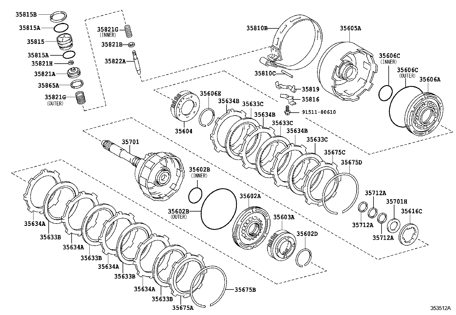  VOLTZ |  BRAKE BAND MULTIPLE DISC CLUTCH ATM