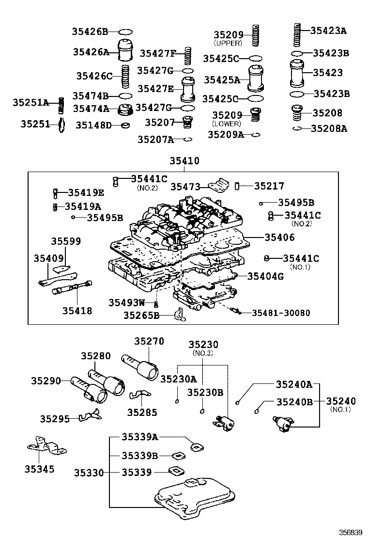  CELSIOR |  VALVE BODY OIL STRAINER ATM