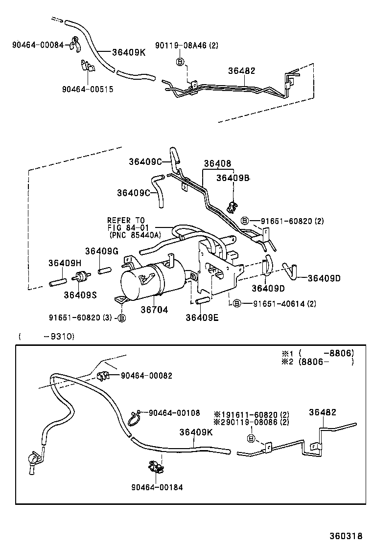  LITE TOWNACE TRUCK |  TRANSFER VACUUM PIPING