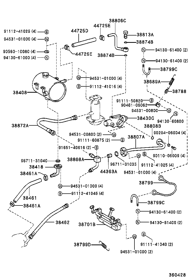  DYNA 200 TOYOACE G25 |  HOIST CYLINDER TRUNNION LIFT ARM