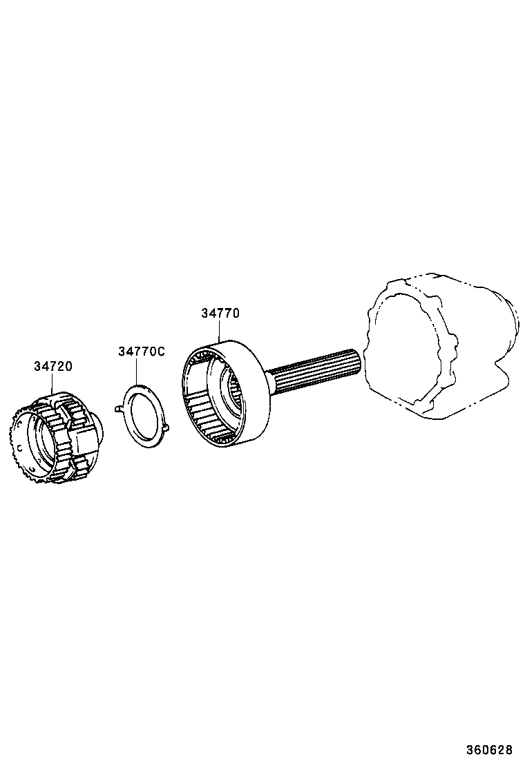  VEROSSA |  FRONT DRIVE CLUTCH GEAR