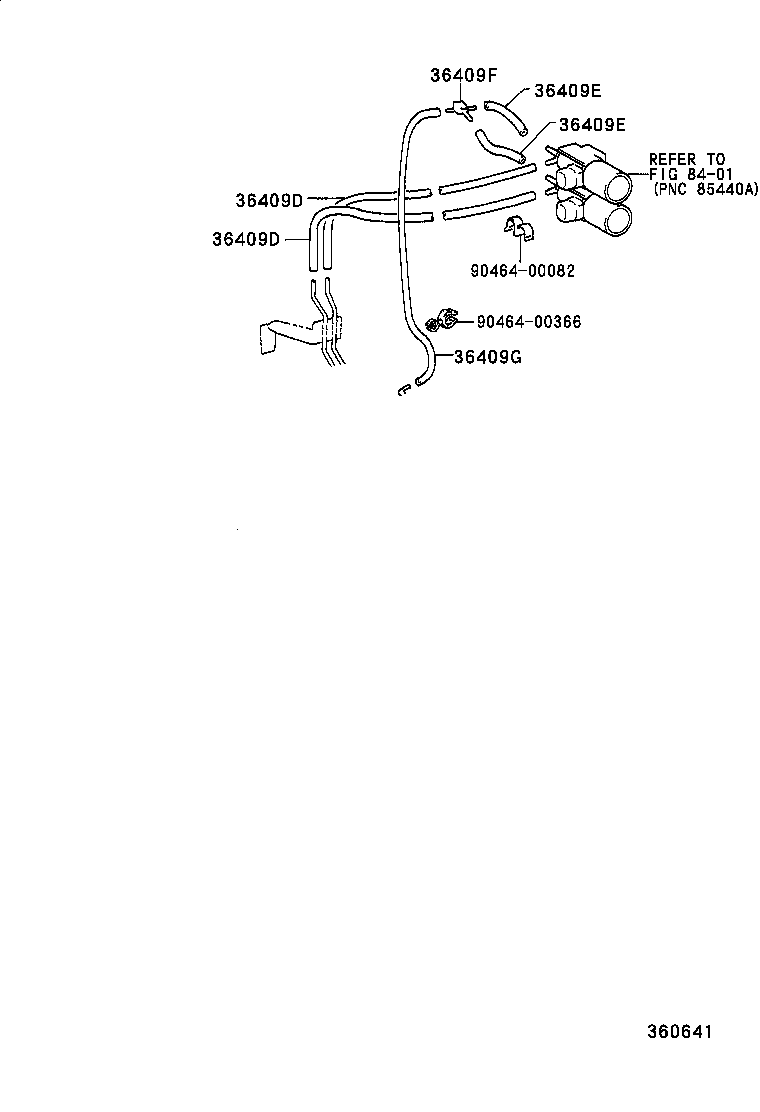  LAND CRUISER S T H T |  TRANSFER VACUUM PIPING