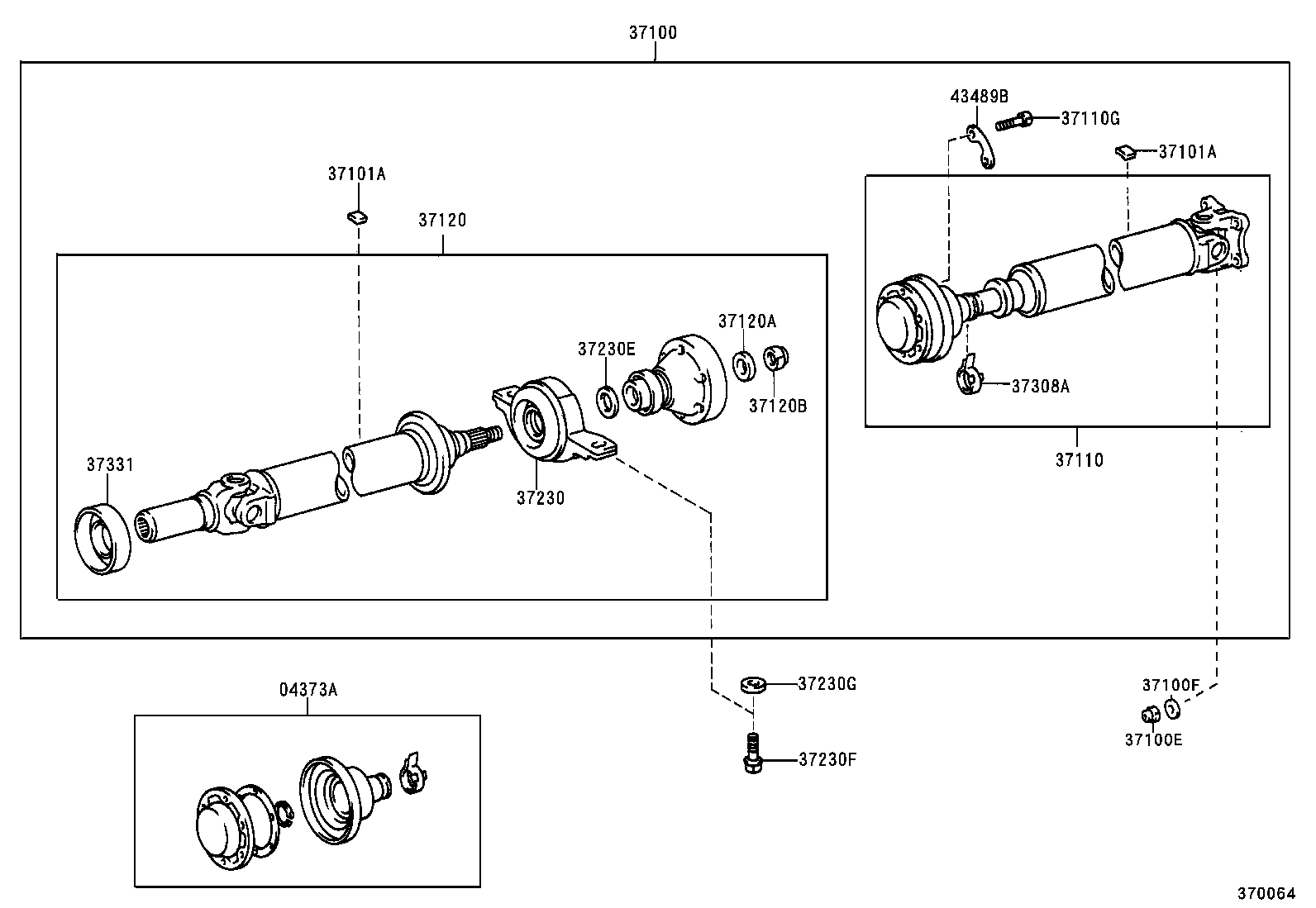  GAIA |  PROPELLER SHAFT UNIVERSAL JOINT