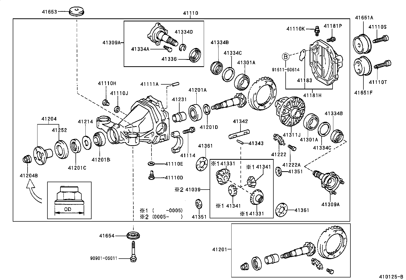  CRESTA |  REAR AXLE HOUSING DIFFERENTIAL