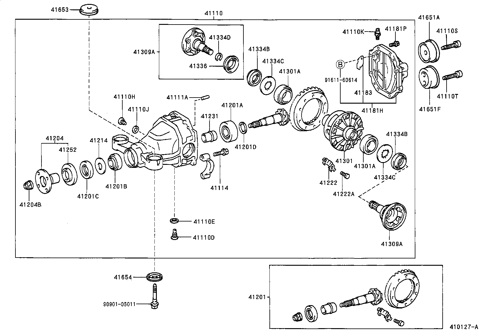  MARK 2 |  REAR AXLE HOUSING DIFFERENTIAL