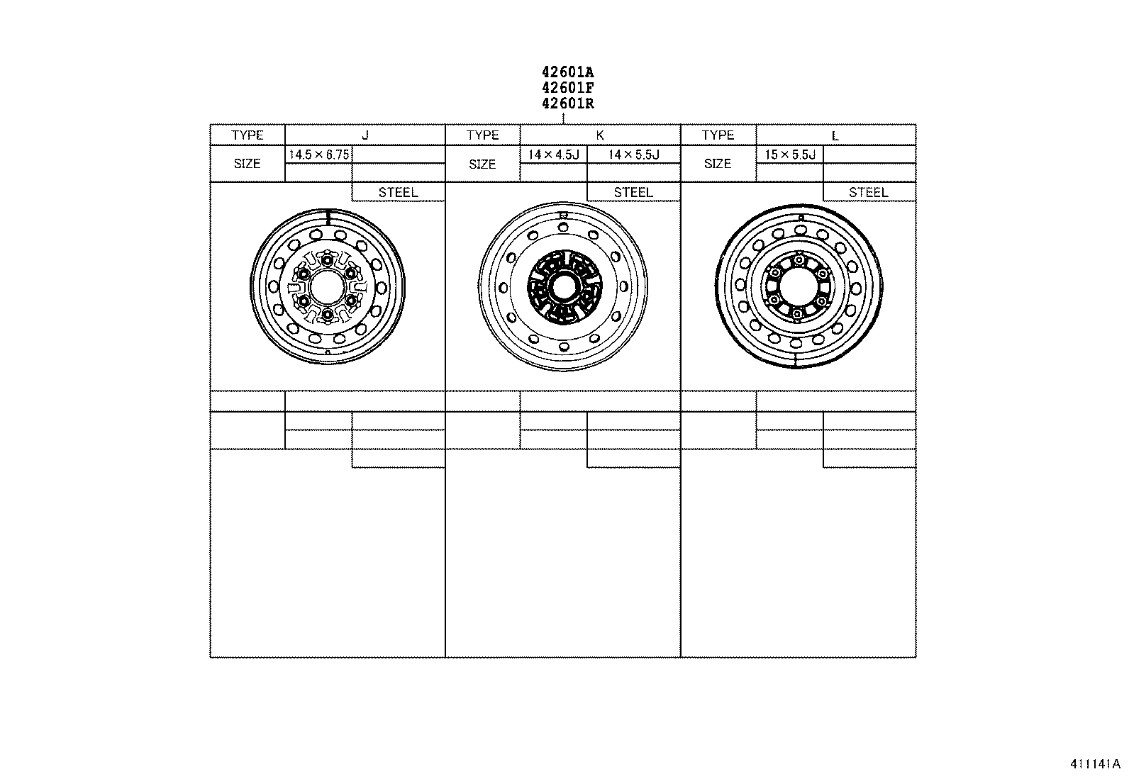  DYNA 150 TOYOACE G15 |  DISC WHEEL WHEEL CAP