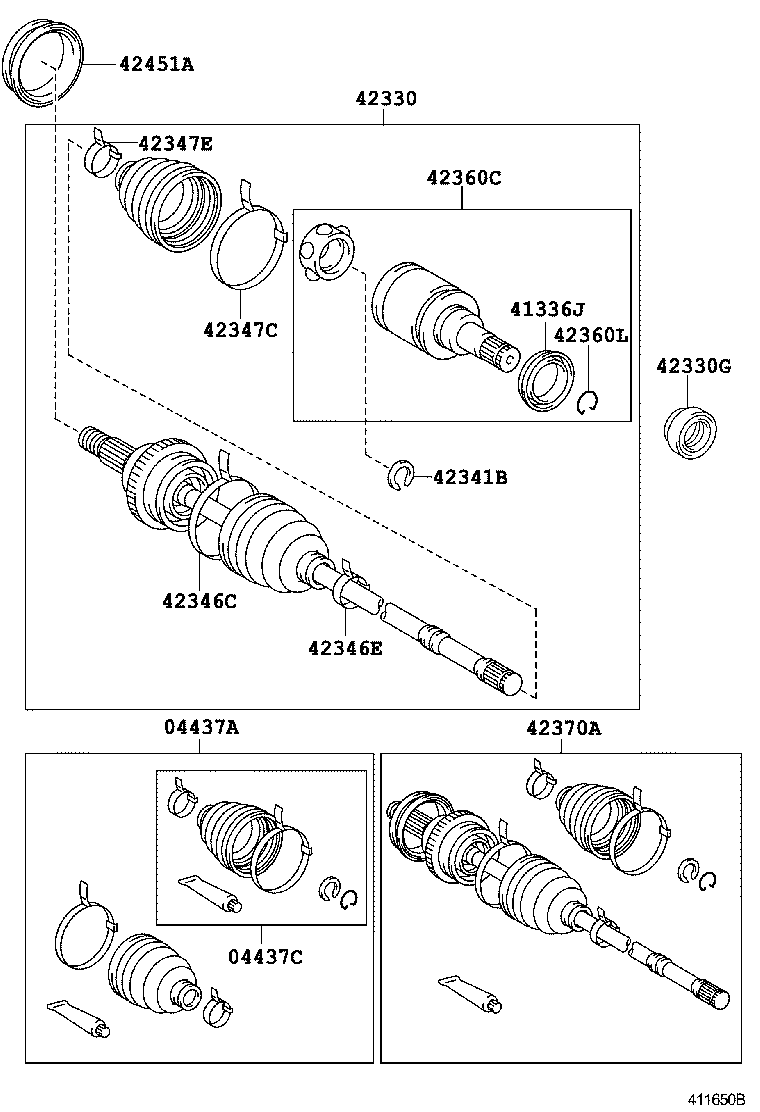  VOLTZ |  REAR AXLE SHAFT HUB
