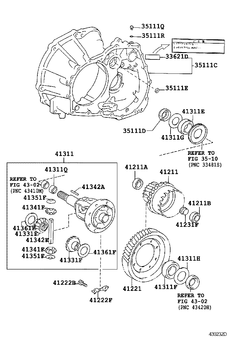  RAUM |  FRONT AXLE HOUSING DIFFERENTIAL