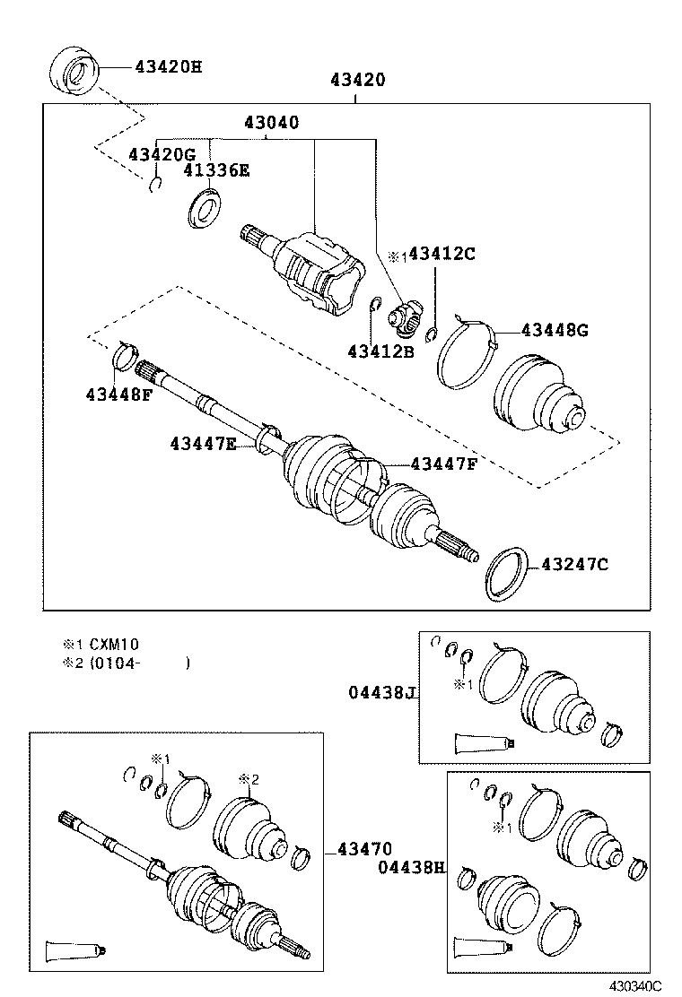  GAIA |  FRONT DRIVE SHAFT