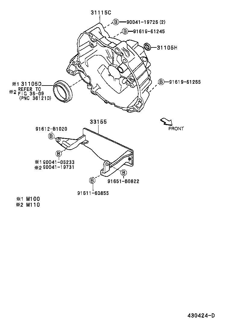  DUET |  FRONT AXLE HOUSING DIFFERENTIAL