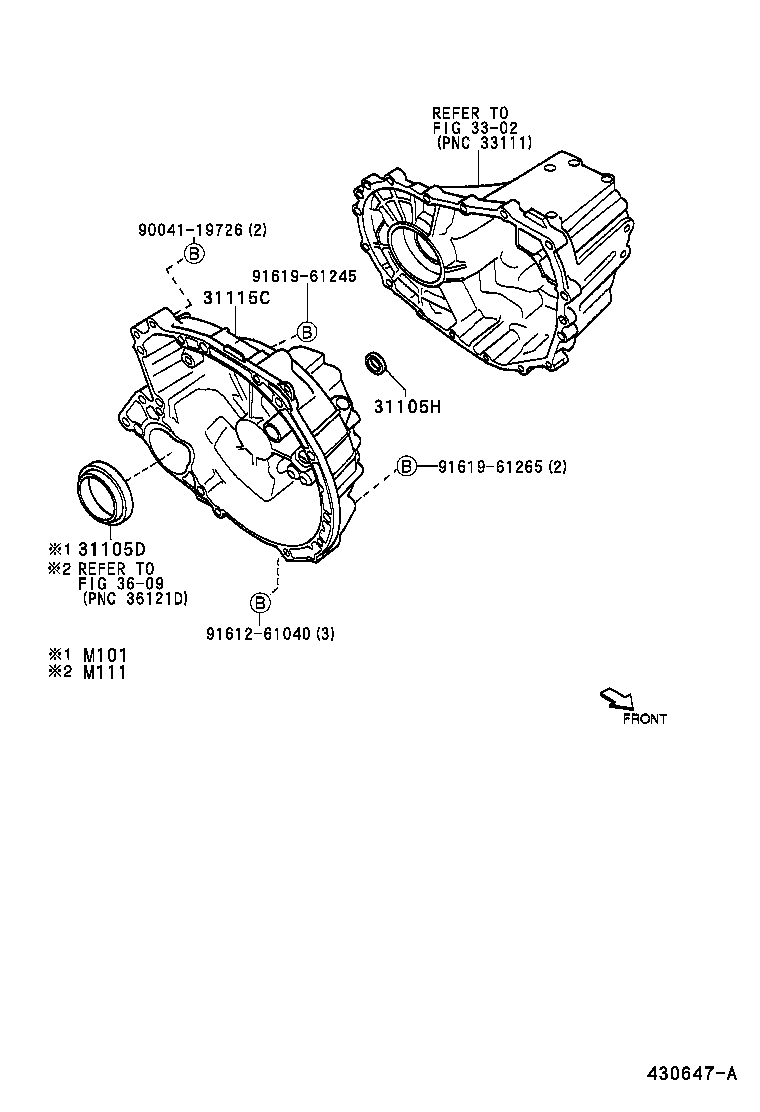  DUET |  FRONT AXLE HOUSING DIFFERENTIAL