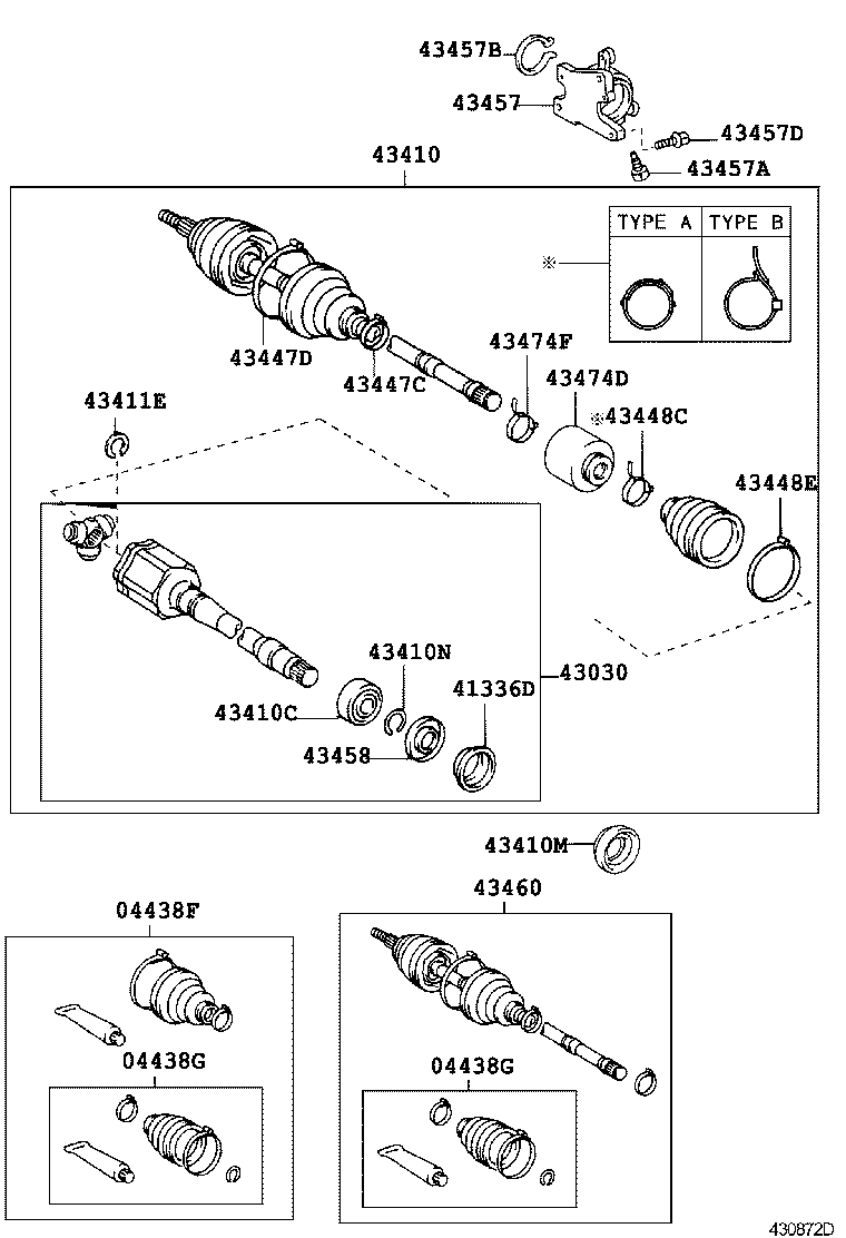  CAMRY |  FRONT DRIVE SHAFT