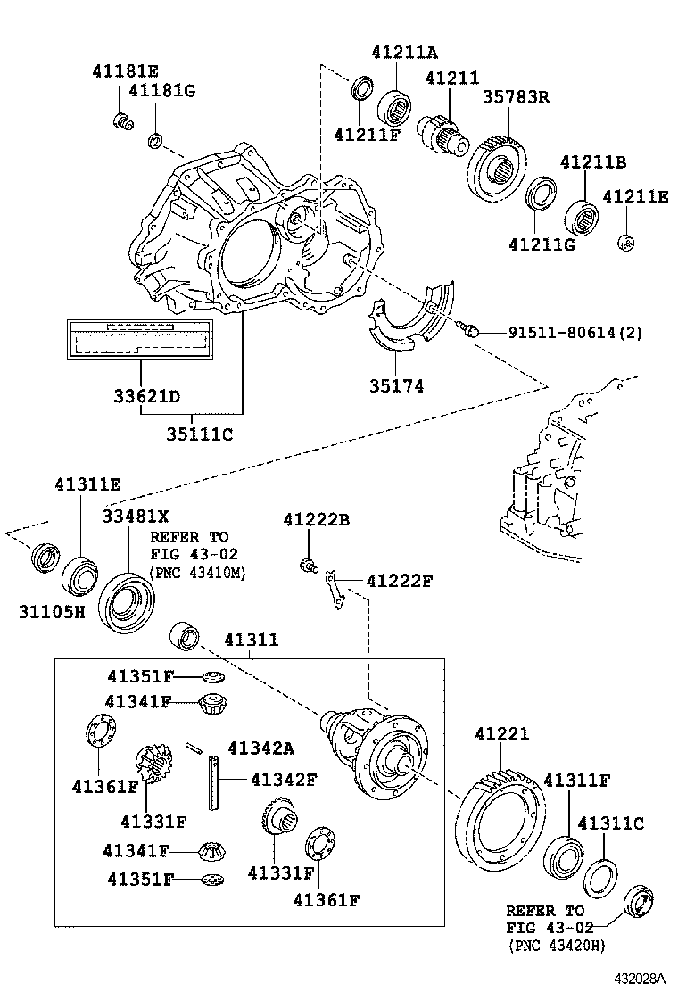  VOLTZ |  FRONT AXLE HOUSING DIFFERENTIAL